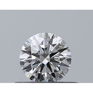 0.31 Carat Round G VVS2 EX GIA Natural Diamond