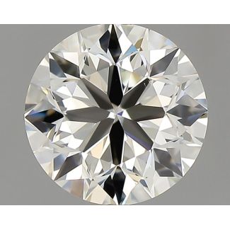 0.80 Carat Round J VS1 VG EX GIA Natural Diamond