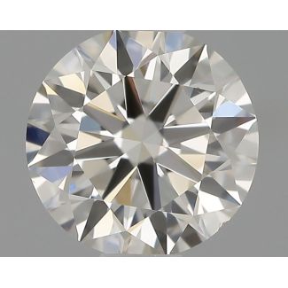 0.5 Carat Round G VS1 EX IGI Natural Diamond