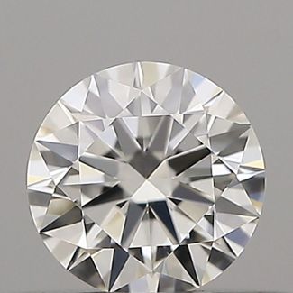 0.3 Carat Round H VVS1 EX GIA Natural Diamond