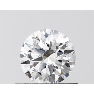 0.53 Carat Round E VS1 EX GIA Natural Diamond