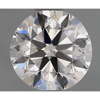 0.8 Carat Round H VVS1 EX VG GIA Natural Diamond