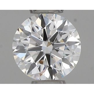 0.38 Carat Round G VVS1 EX GIA Natural Diamond