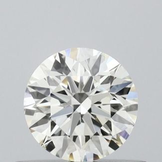 0.5 Carat Round H VS2 EX IGI Natural Diamond