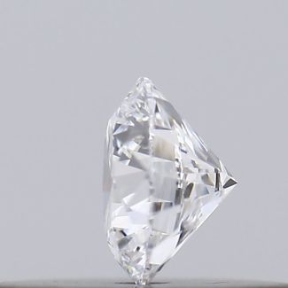 0.18 Carat Round D VVS1 EX GIA Natural Diamond