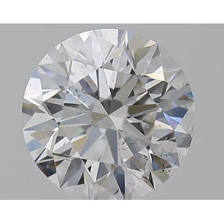 1.5 Carat Round E SI1 EX GIA Natural Diamond