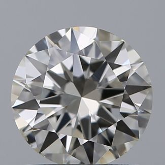 1.00 Carat Round J VS2 EX IGI Natural Diamond