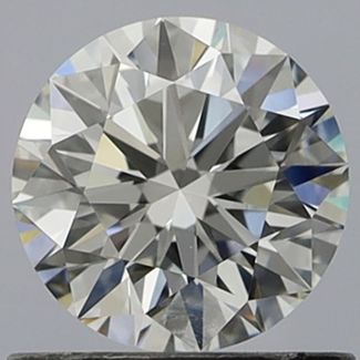 0.74 Carat Round G IF EX GIA Natural Diamond