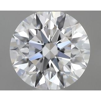 0.45 Carat Round D VS1 EX VG GIA Natural Diamond