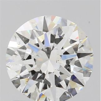 1.00 Carat Round H SI1 EX GIA Natural Diamond