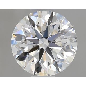 0.72 Carat Round D VS1 EX GIA Natural Diamond