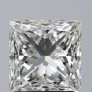 1.51 Carat Princess H VS1 - EX IGI Natural Diamond