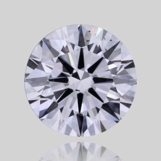 0.37 Carat Round I VS2 EX GIA Natural Diamond