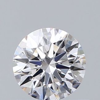 0.46 Carat Round D VVS1 EX GIA Natural Diamond