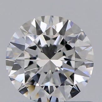 0.60 Carat Round E VS2 VG EX GIA Natural Diamond