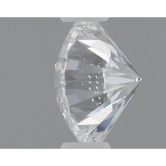 0.39 Carat Round D SI1 EX GIA Natural Diamond