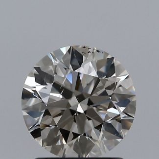 1.25 Carat Round J SI2 EX GIA Natural Diamond