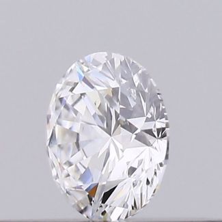 0.18 Carat Round D VS1 EX VG GIA Natural Diamond