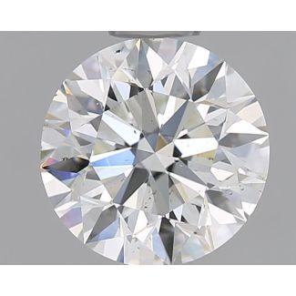 1.18 Carat Round F SI1 EX IGI Natural Diamond