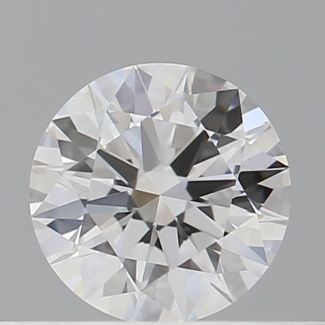 0.34 Carat Round D VVS1 EX GIA Natural Diamond