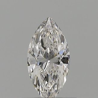 0.52 Carat Marquise H VVS1 - EX VG GIA Natural Diamond