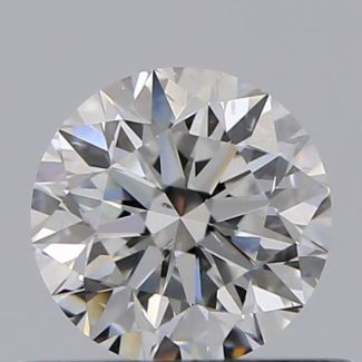 0.45 Carat Round E SI1 VG EX GIA Natural Diamond