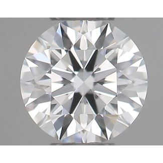 0.18 Carat Round G IF EX GIA Natural Diamond