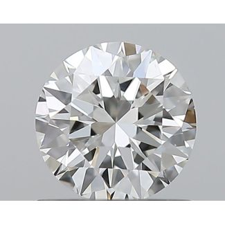 0.7 Carat Round H VS1 EX GD GIA Natural Diamond