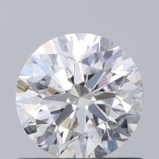 0.8 Carat Round D SI1 EX VG GIA Natural Diamond