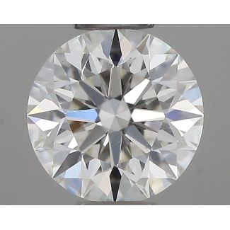 0.37 Carat Round G VS1 EX IGI Natural Diamond