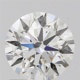 1.02 Carat Round H SI1 EX GIA Natural Diamond