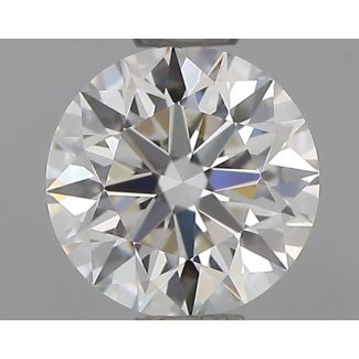 0.52 Carat Round G VVS1 EX IGI Natural Diamond