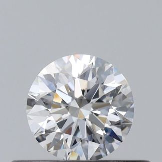 0.3 Carat Round E VVS1 VG EX GIA Natural Diamond