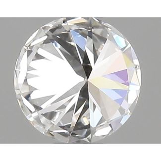 0.37 Carat Round F VVS2 EX GIA Natural Diamond