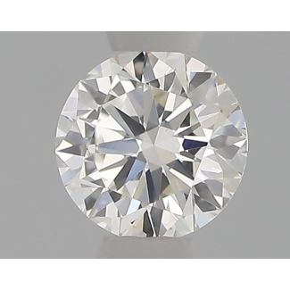 0.30 Carat Round H VS1 EX IGI Natural Diamond