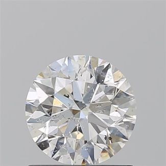 1.0 Carat Round F SI2 EX GIA Natural Diamond