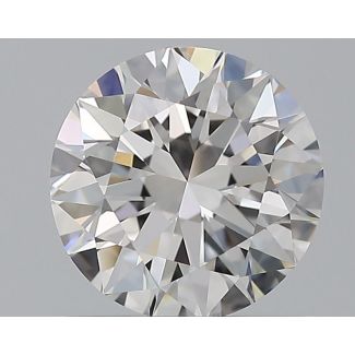 0.9 Carat Round E VVS1 EX GIA Natural Diamond