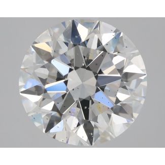 2.0 Carat Round F SI2 EX GIA Natural Diamond