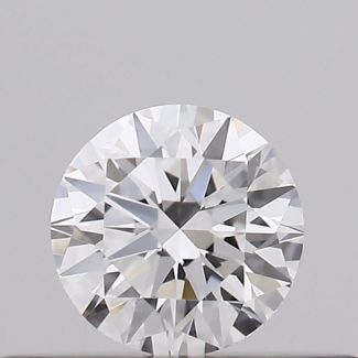 0.23 Carat Round E VVS1 GD EX VG GIA Natural Diamond