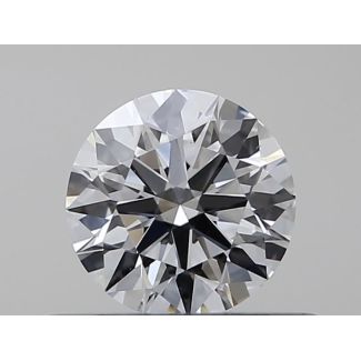 0.33 Carat Round E SI1 EX GIA Natural Diamond