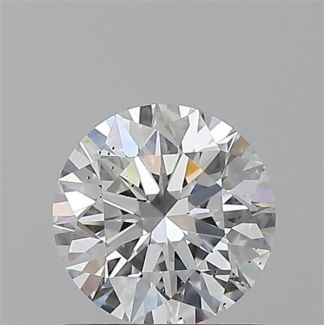 1.00 Carat Round D SI1 EX VG GIA Natural Diamond