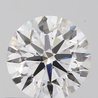 0.7 Carat Round D SI1 EX VG GIA Natural Diamond