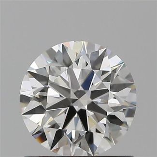 0.70 Carat Round H SI1 EX GIA Natural Diamond