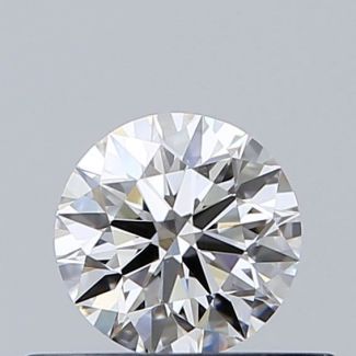 0.4 Carat Round H VS1 EX GIA Natural Diamond