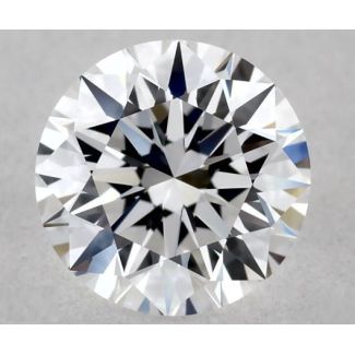 0.58 Carat Round D VVS1 EX GIA Natural Diamond