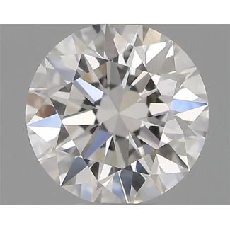 0.33 Carat Round E VS1 EX GIA Natural Diamond