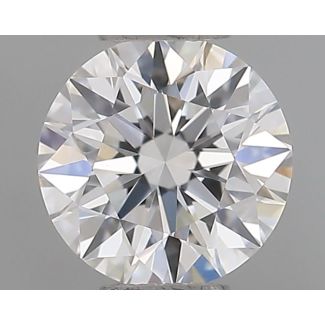 0.50 Carat Round F VVS2 VG EX GIA Natural Diamond