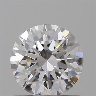 0.63 Carat Round E VVS1 EX GIA Natural Diamond