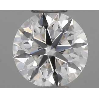 0.32 Carat Round G VVS1 EX GIA Natural Diamond