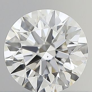 0.44 Carat Round G VS2 EX GIA Natural Diamond